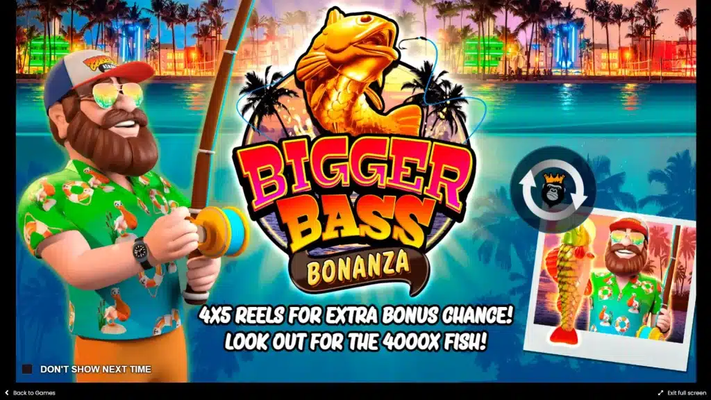 Bigger Bass Bonanza: slot